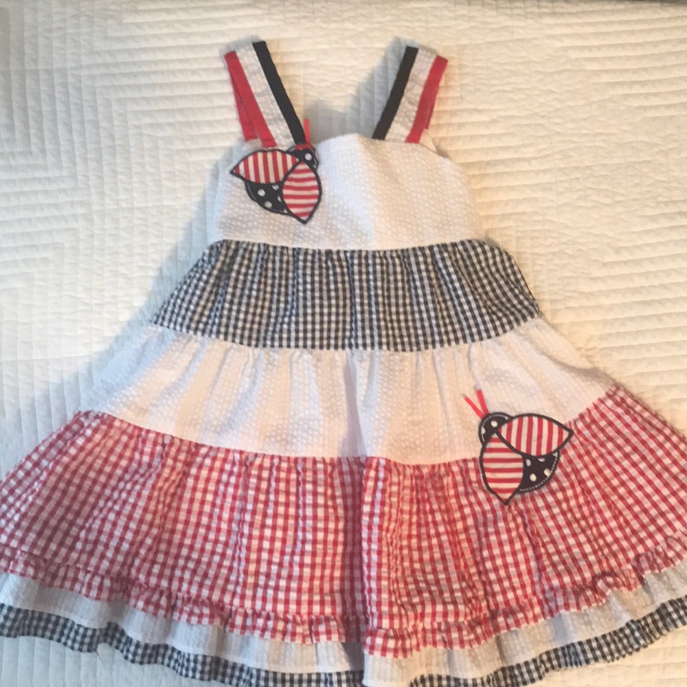 Seersucker Dress
